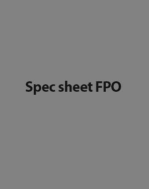 Spec Sheet FPO